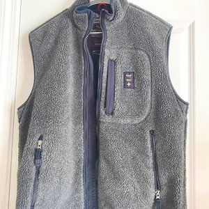 Abercrombie & Fitch men's grey weatherproof vest M